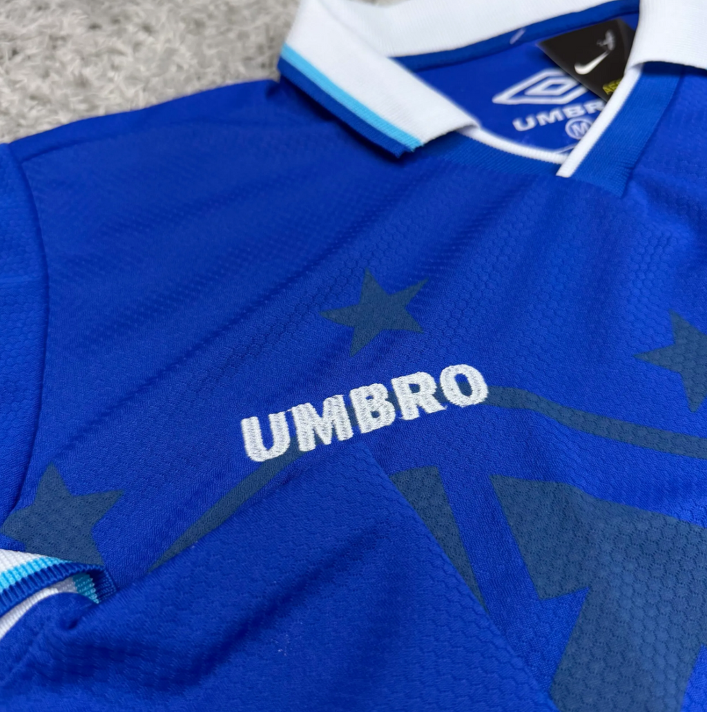 Camisa de Time Seleção Brasilera Azul Retrô 1994 (Bebeto 7)
