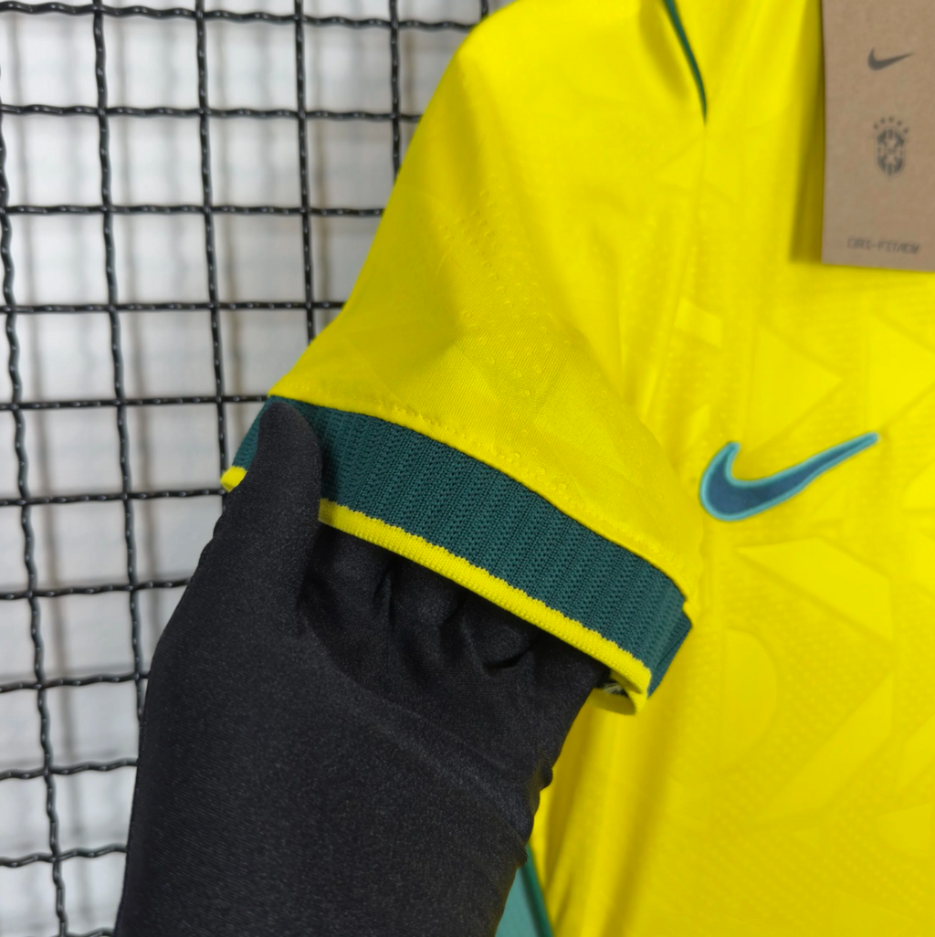 Lançamento Camisa Seleção Brasileira Copa do Mundo Amarela FEMININA 26/27