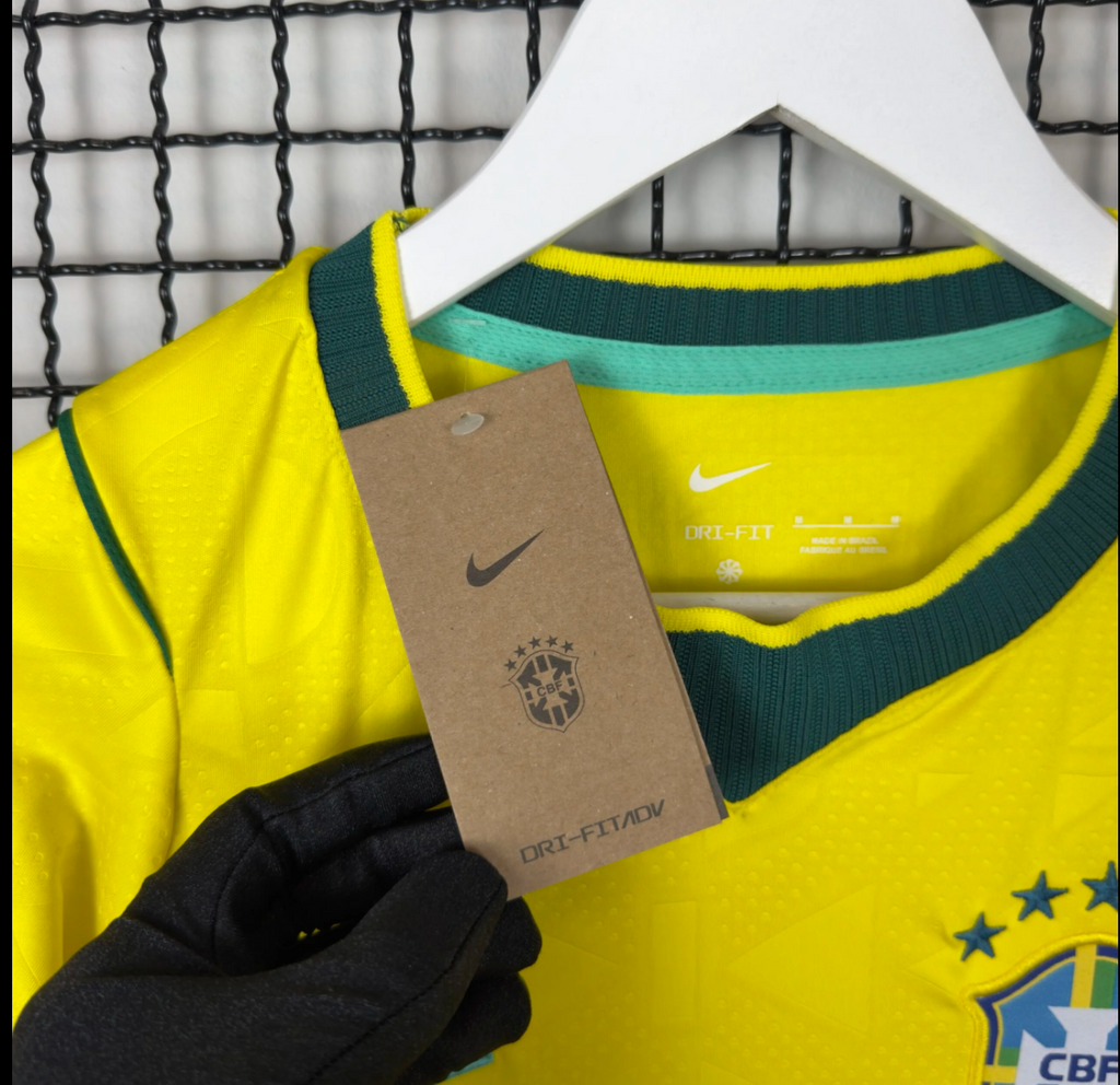 Lançamento Camisa Seleção Brasileira Copa do Mundo Amarela FEMININA 26/27
