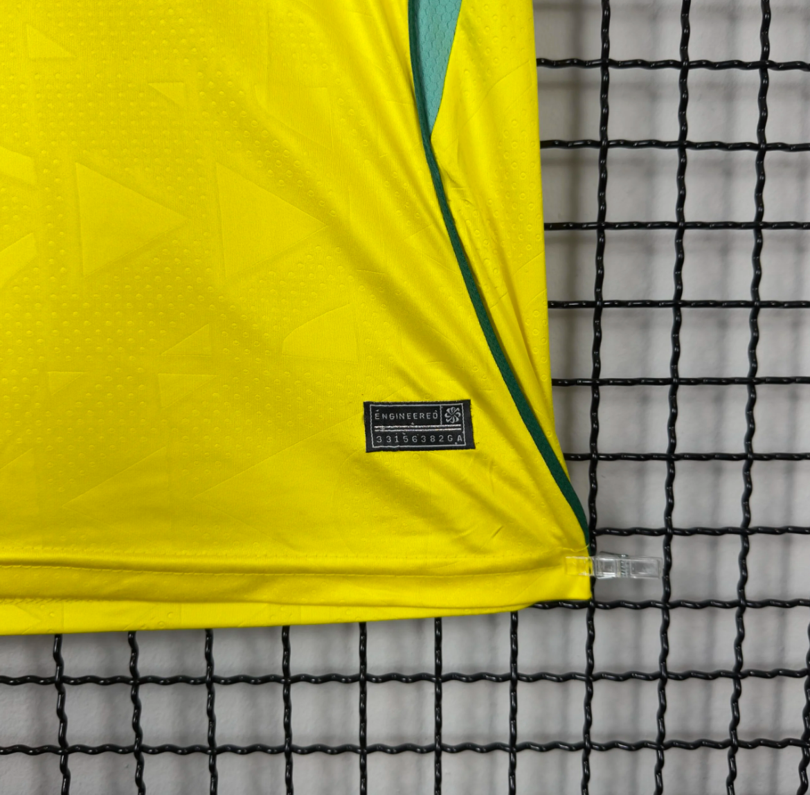 Lançamento Camisa Seleção Brasileira Copa do Mundo Amarela FEMININA 26/27