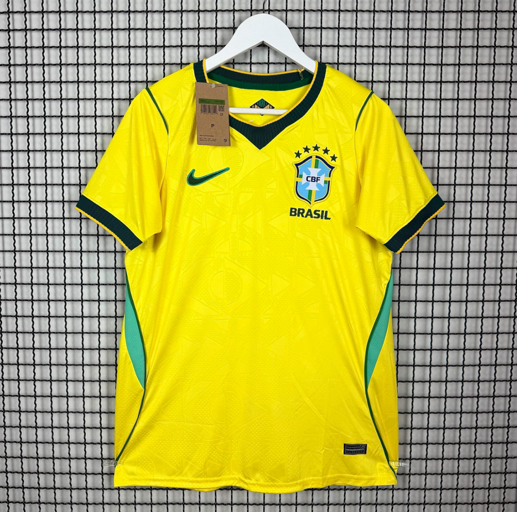 Lançamento Camisa Seleção Brasileira Copa do Mundo Amarela 26/27