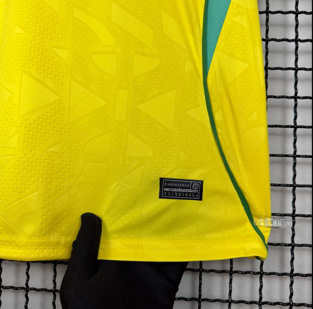 Lançamento Camisa Seleção Brasileira Copa do Mundo Amarela 26/27