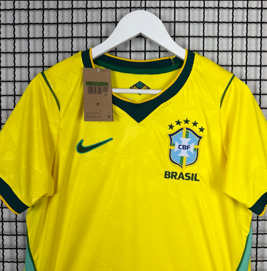 Lançamento Camisa Seleção Brasileira Copa do Mundo Amarela 26/27