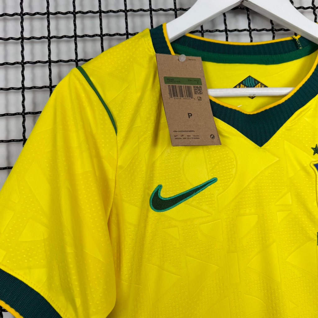 Lançamento Camisa Seleção Brasileira Copa do Mundo Amarela 26/27