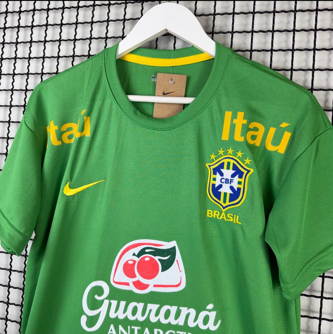 Camisa de Time Seleção Brasileira Verde c/ Patrocínio