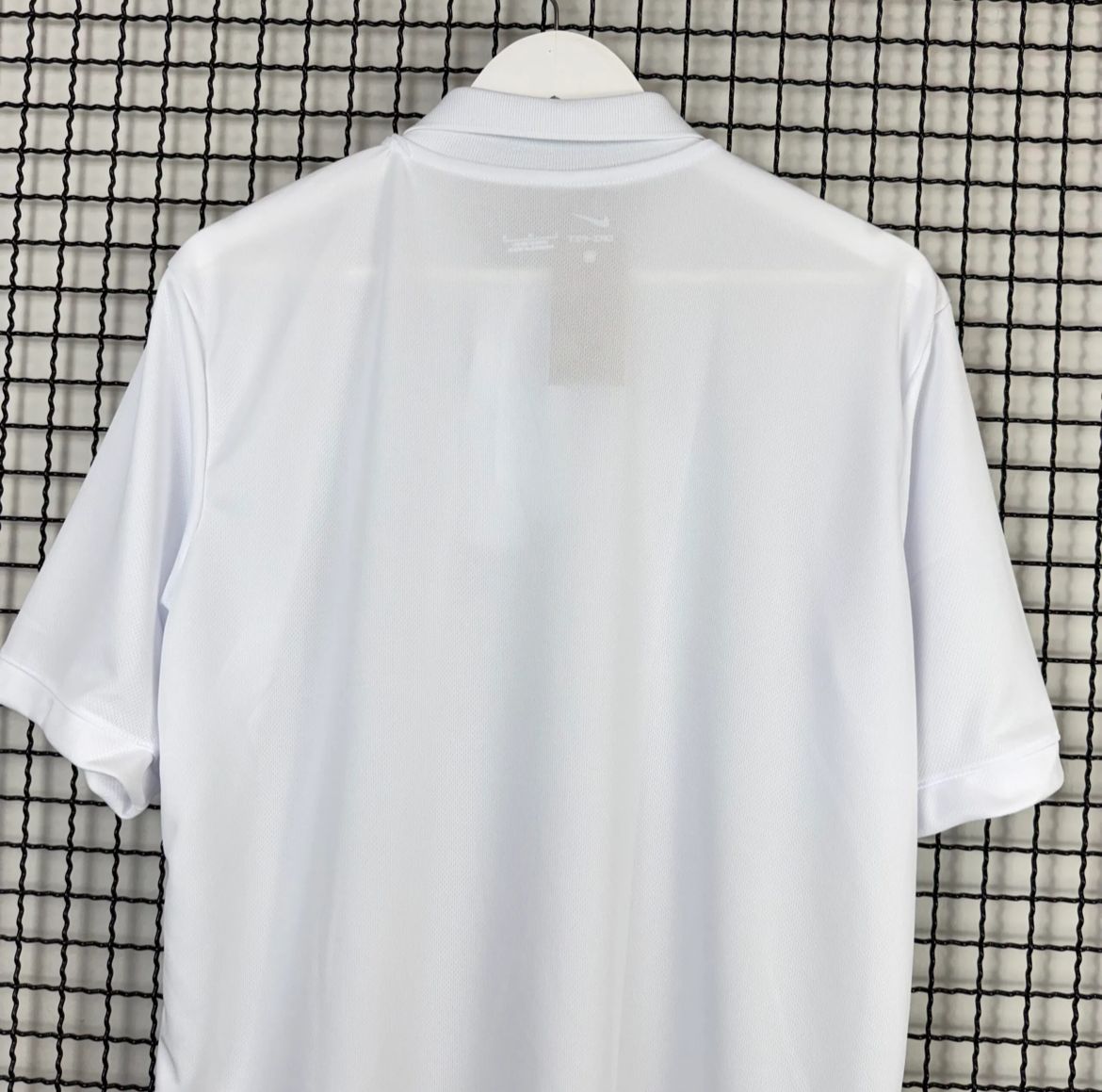 Camisa do Corinthians Polo Branca Lisa Emborrachado