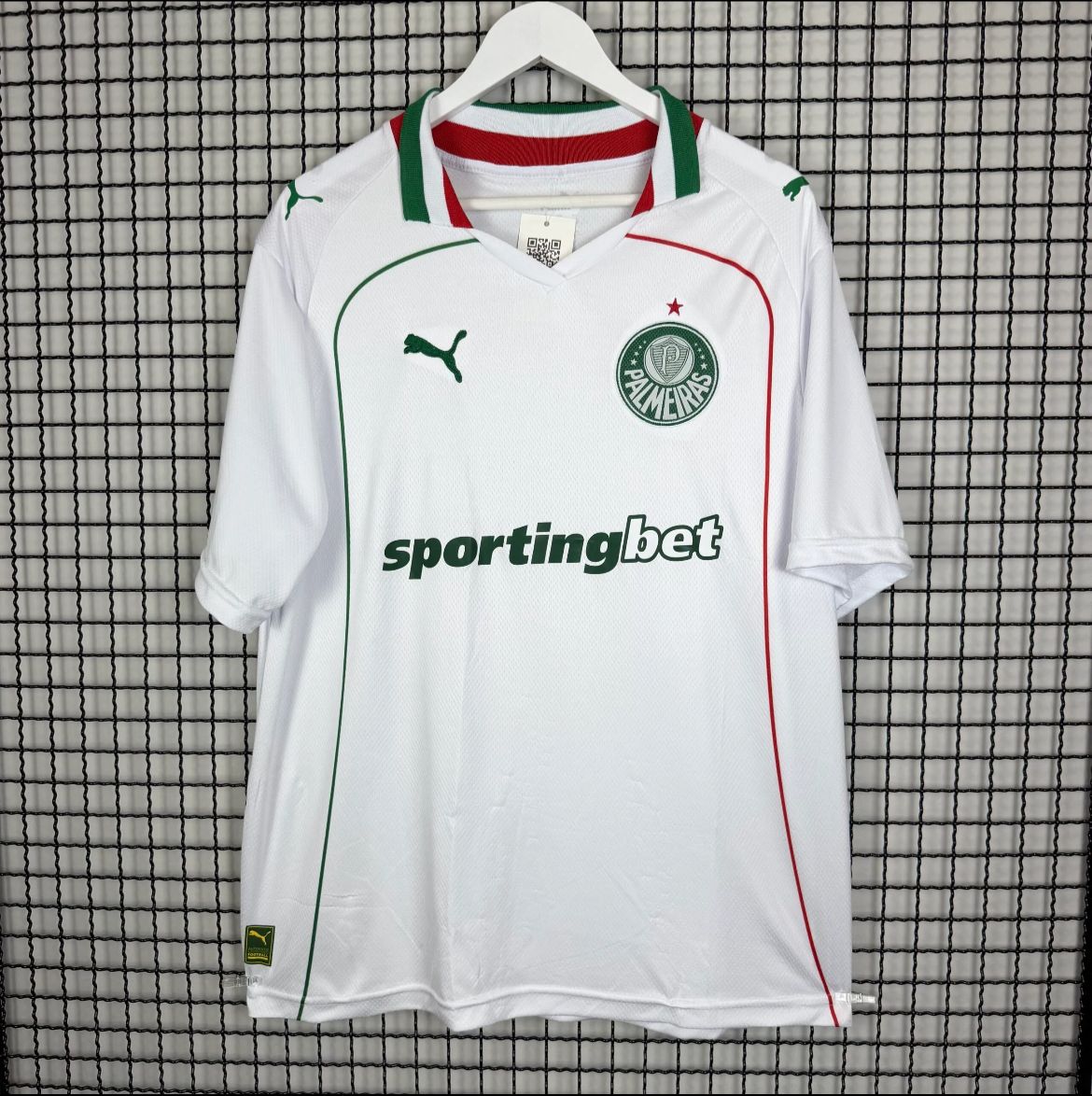 Camisa do Palmeiras Branca Polo 26/27