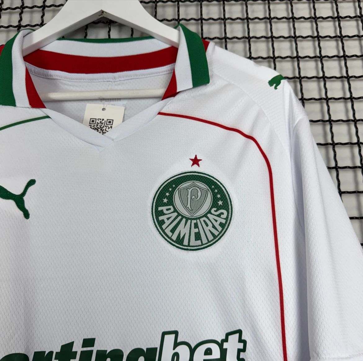 Camisa do Palmeiras Branca Polo 26/27