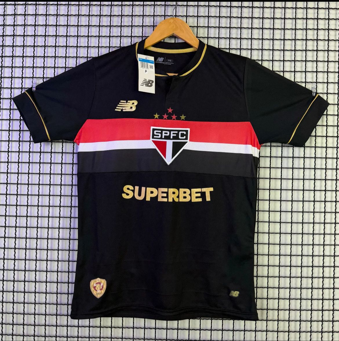 Camisa do São Paulo Preta Nova 2025/26