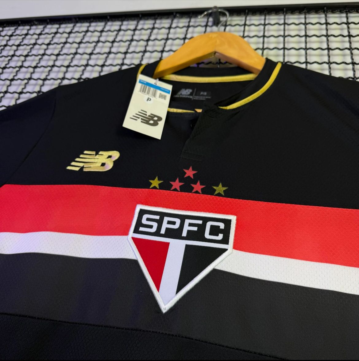 Camisa do São Paulo Preta Nova 2025/26
