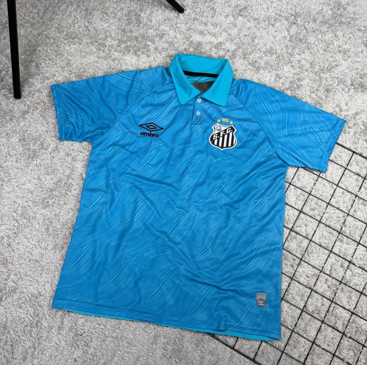 Camisa do Santos Polo Azul 2026