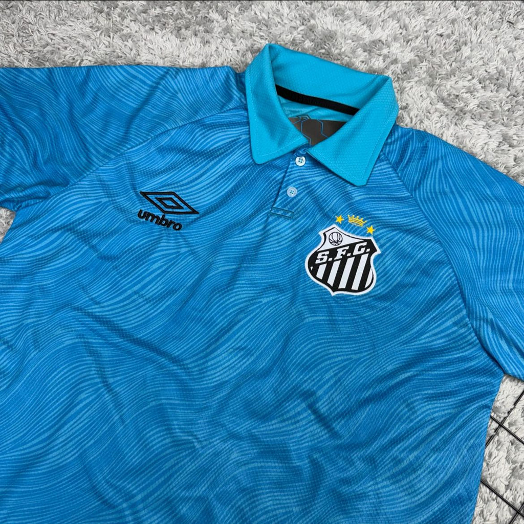 Camisa do Santos Polo Azul 2026