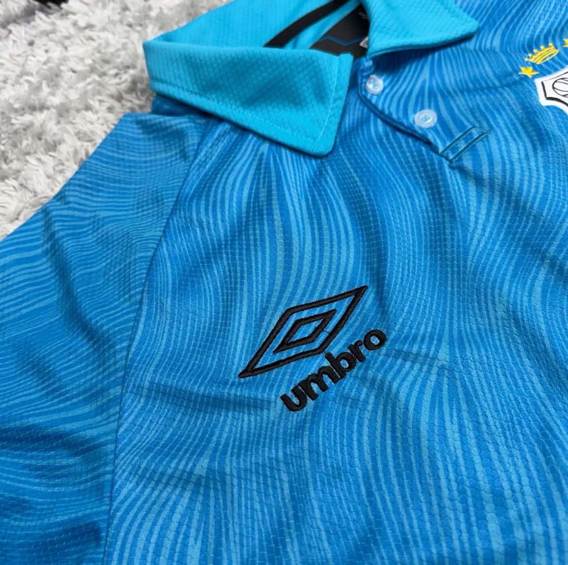 Camisa do Santos Polo Azul 2026