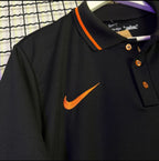 Camisa do Corinthians Polo Preta c/ Laranja