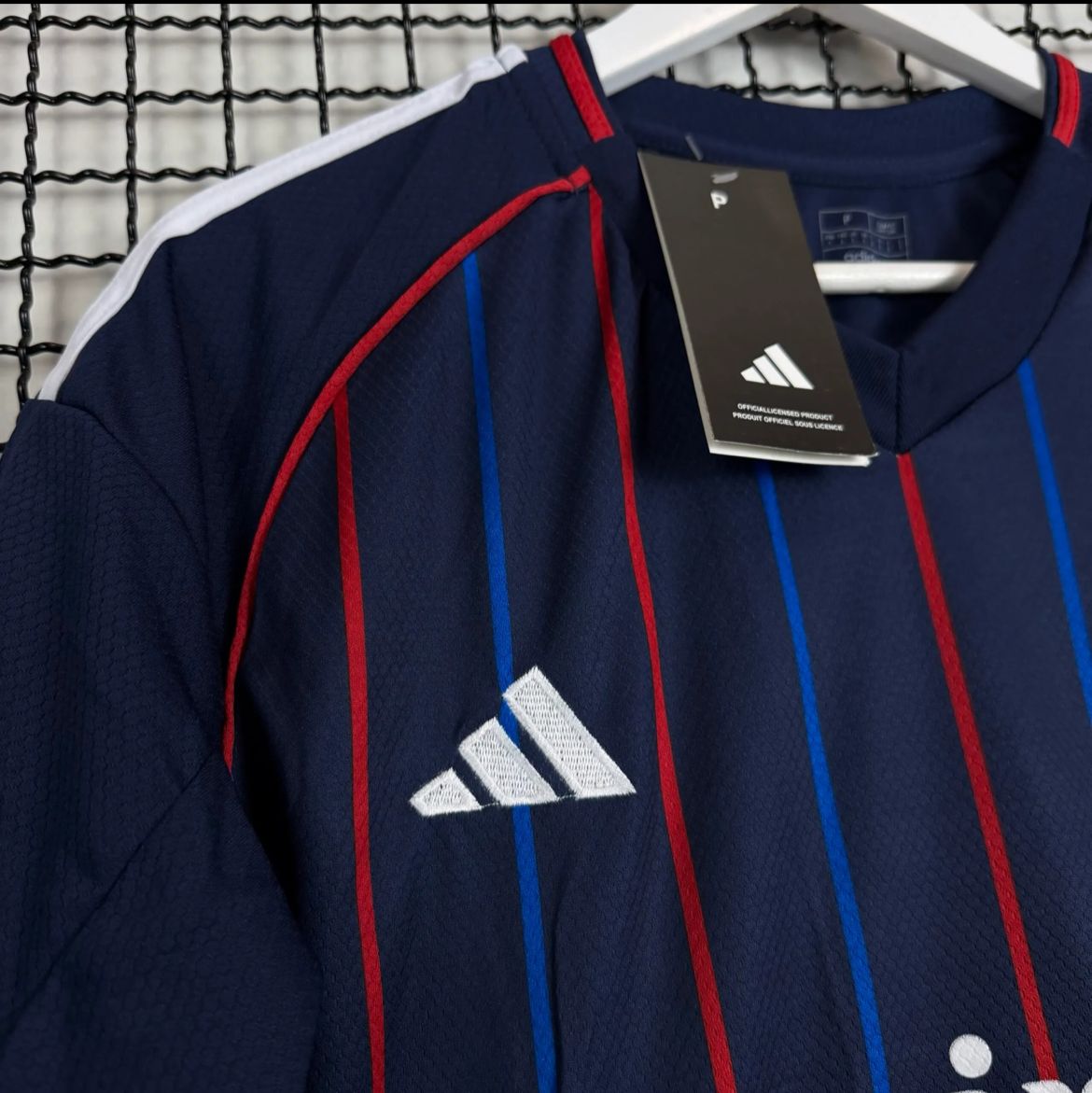 Camisa do Lyon Azul Listrada