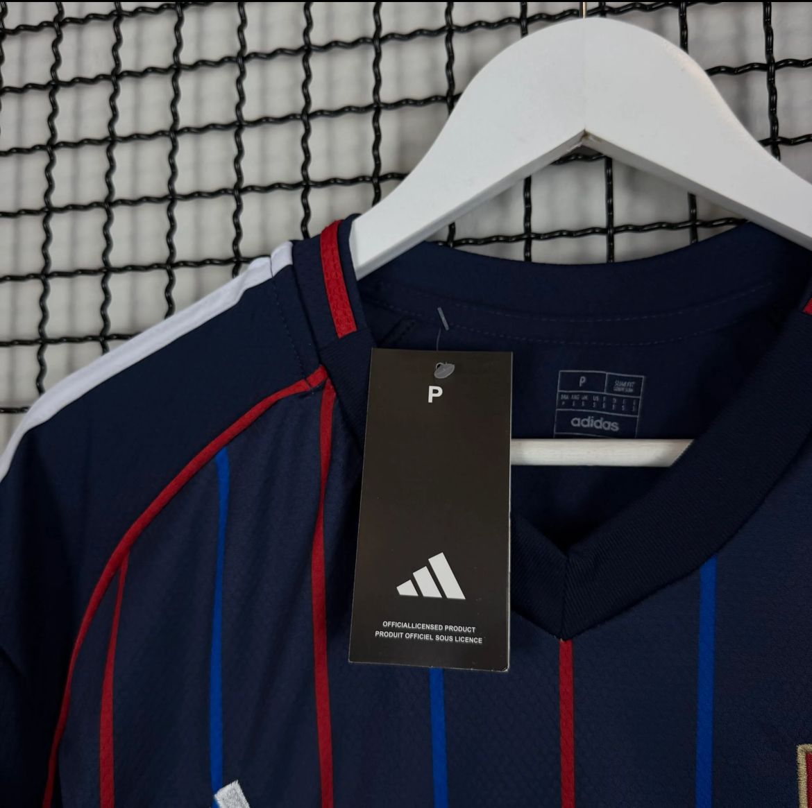 Camisa do Lyon Azul Listrada