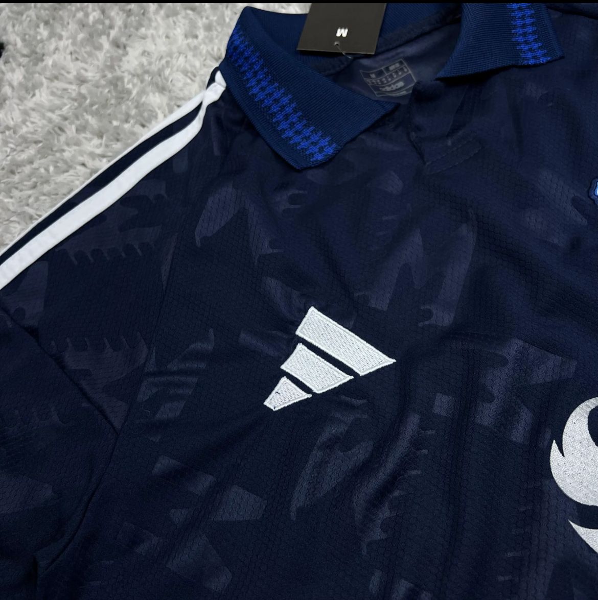 Camisa do Manchester United Polo Azul