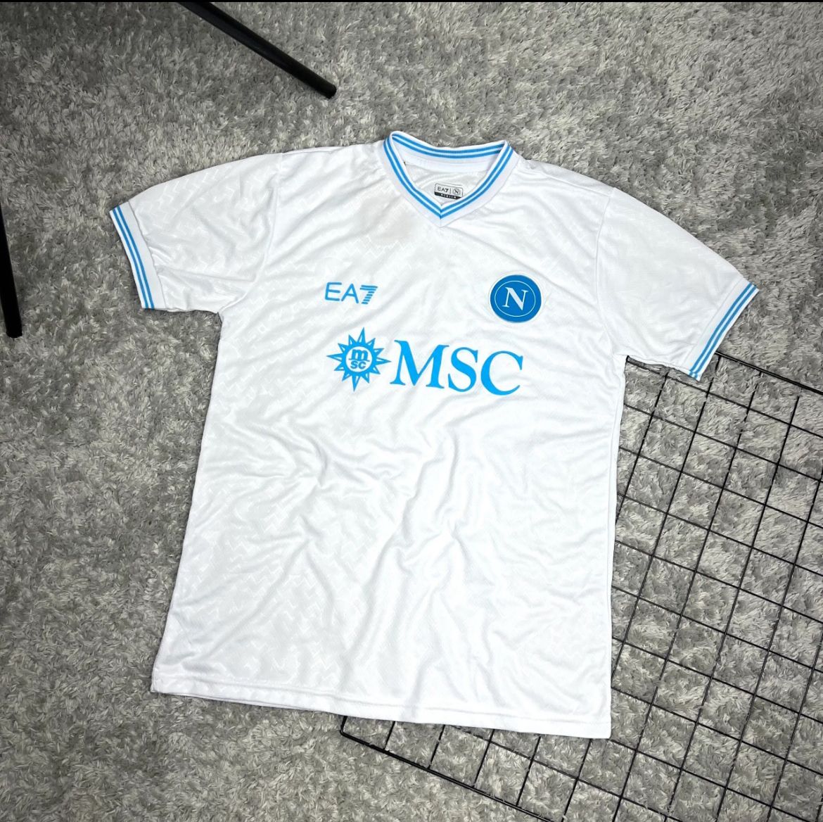 Camisa do Napoli Branca
