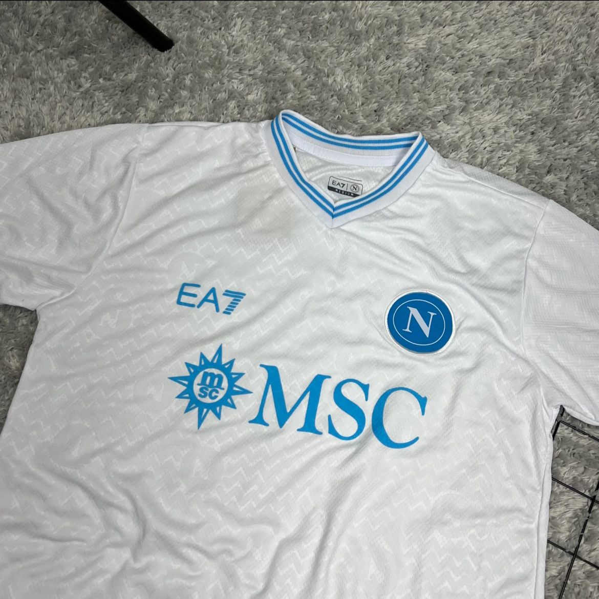 Camisa do Napoli Branca