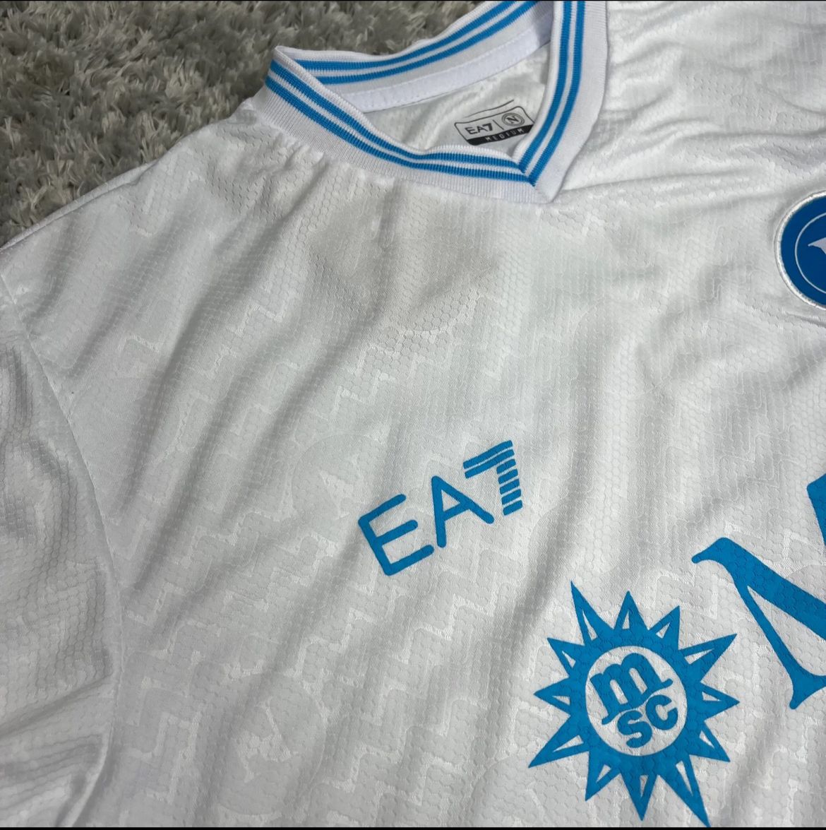 Camisa do Napoli Branca