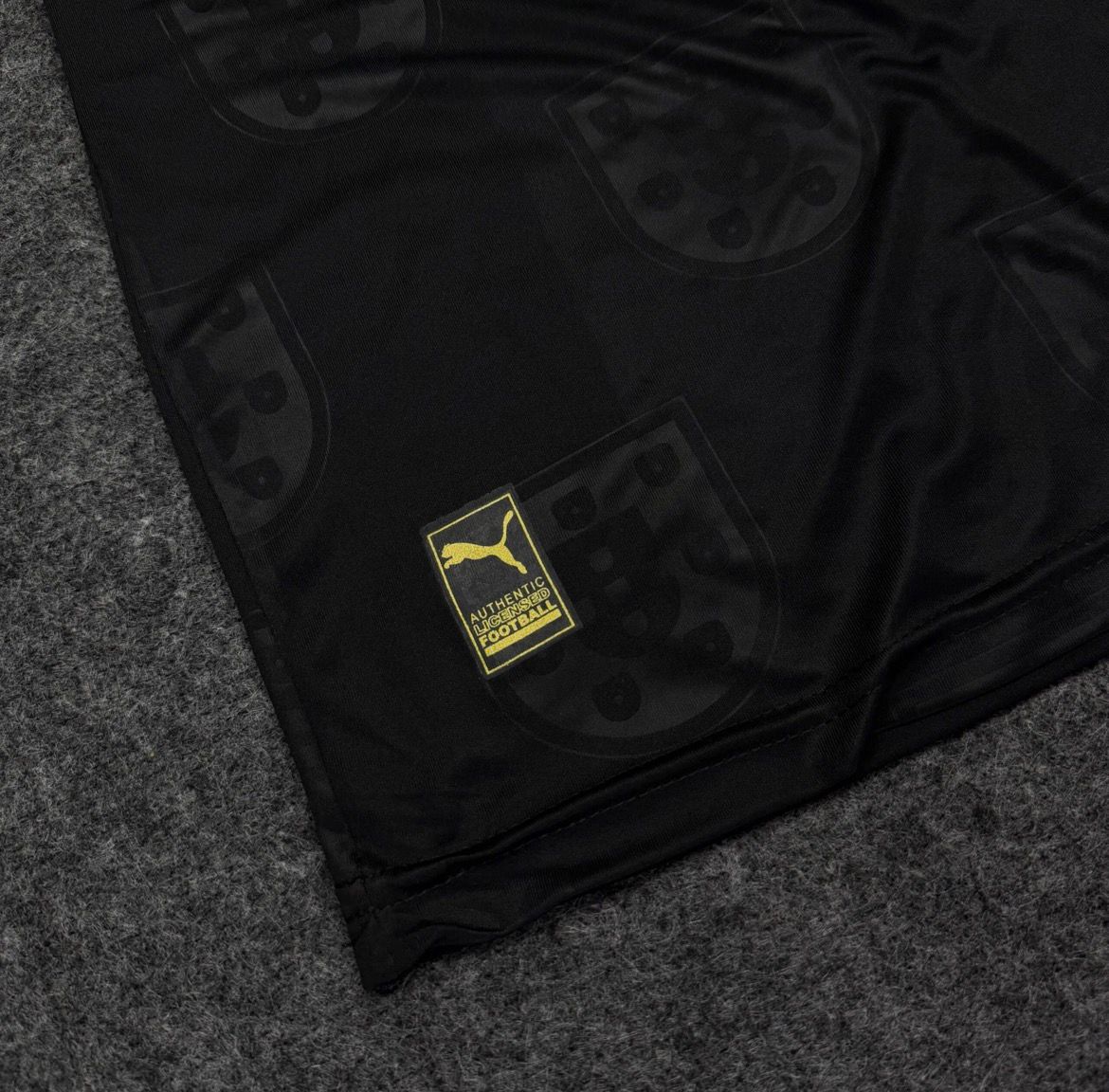 Camisa de Time Seleção Portugal Preta Copa do Mundo 26/27