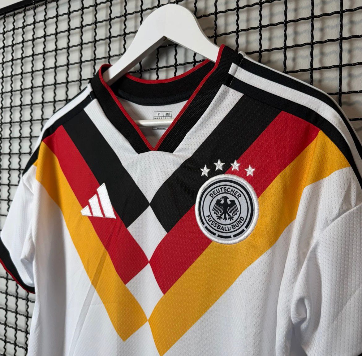 Camisa de Time Seleção Alemanha Copa Mundo Branca 26/27