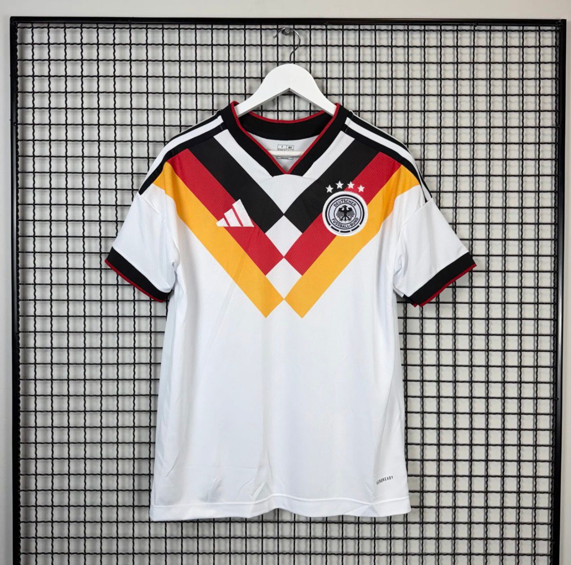 Camisa de Time Seleção Alemanha Copa Mundo Branca 26/27