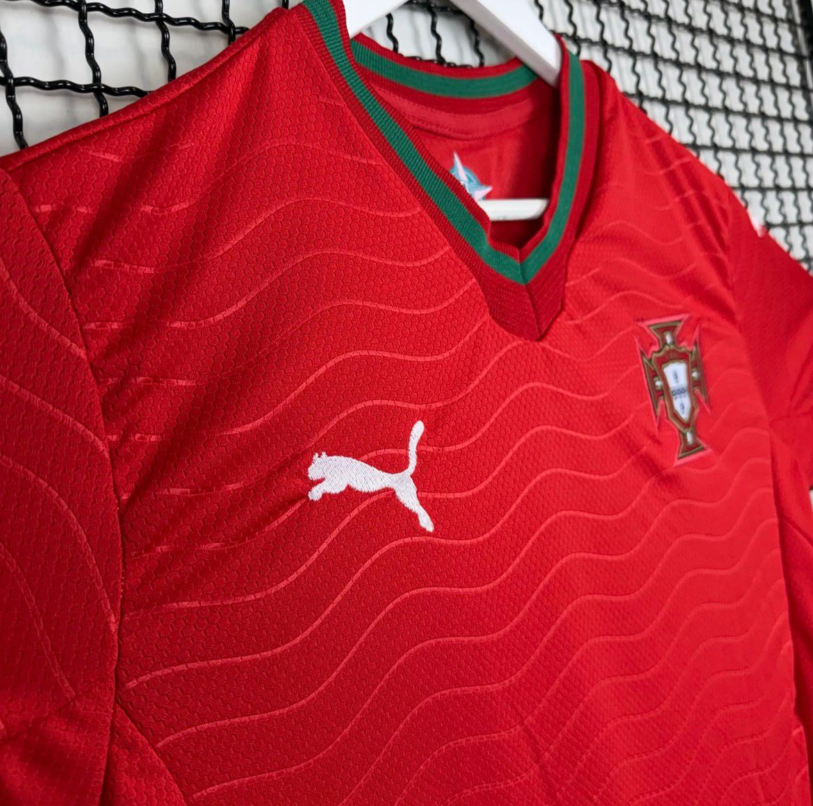 Camisa de Time Seleção Portugal Vermelha 26/27