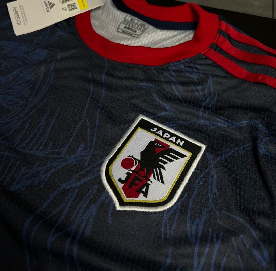Camisa de Time Seleção Japão Azul Escura Edição Anime