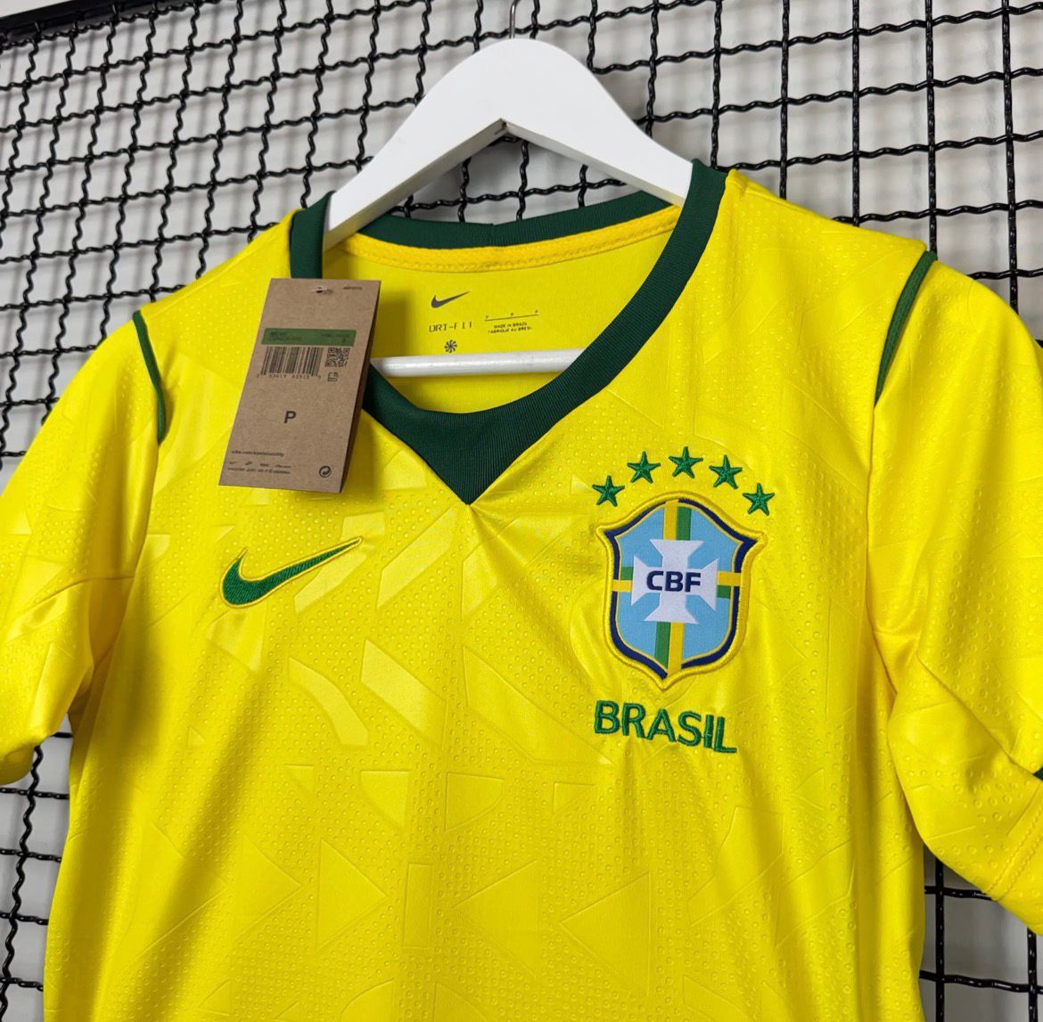 Camisa de Time Brasil Copa do Mundo Amarela 26/27 FEMININA