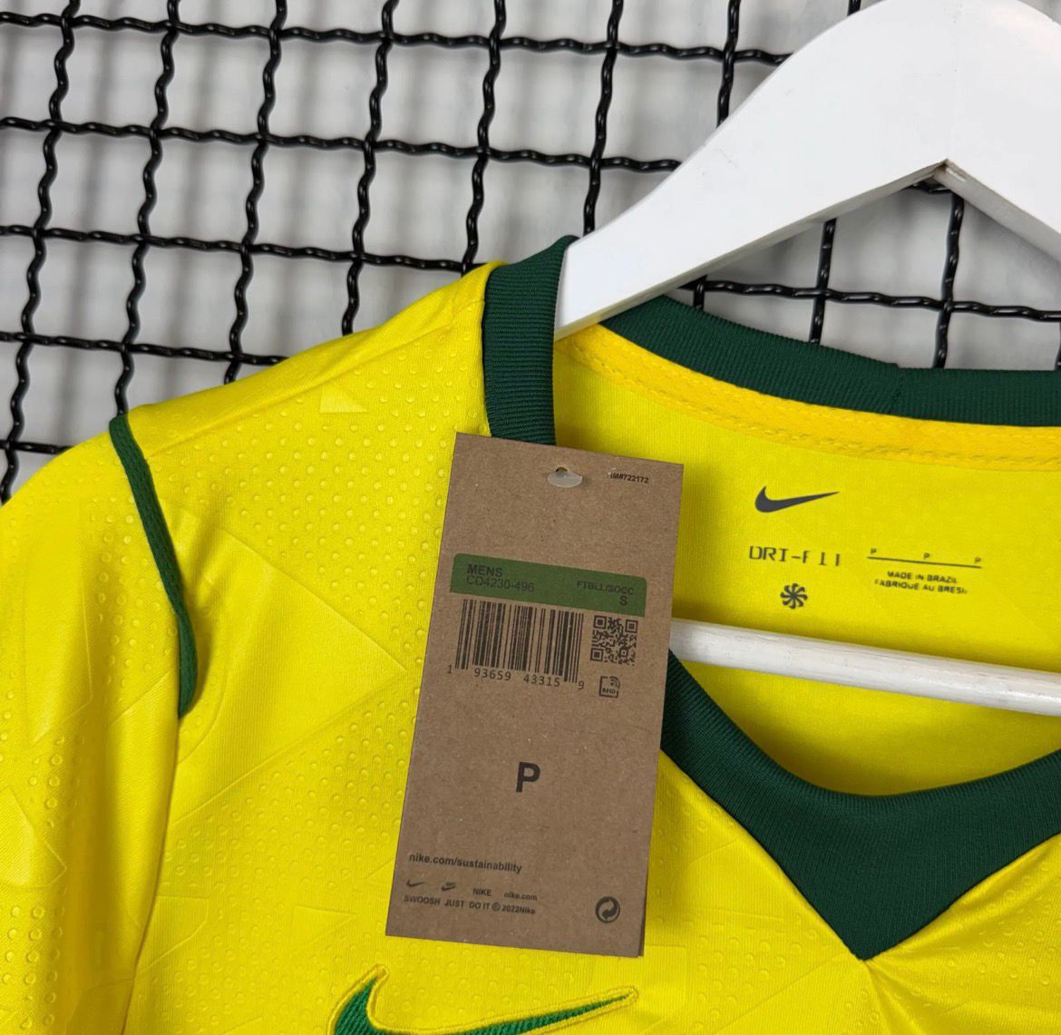 Camisa de Time Brasil Copa do Mundo Amarela 26/27 FEMININA