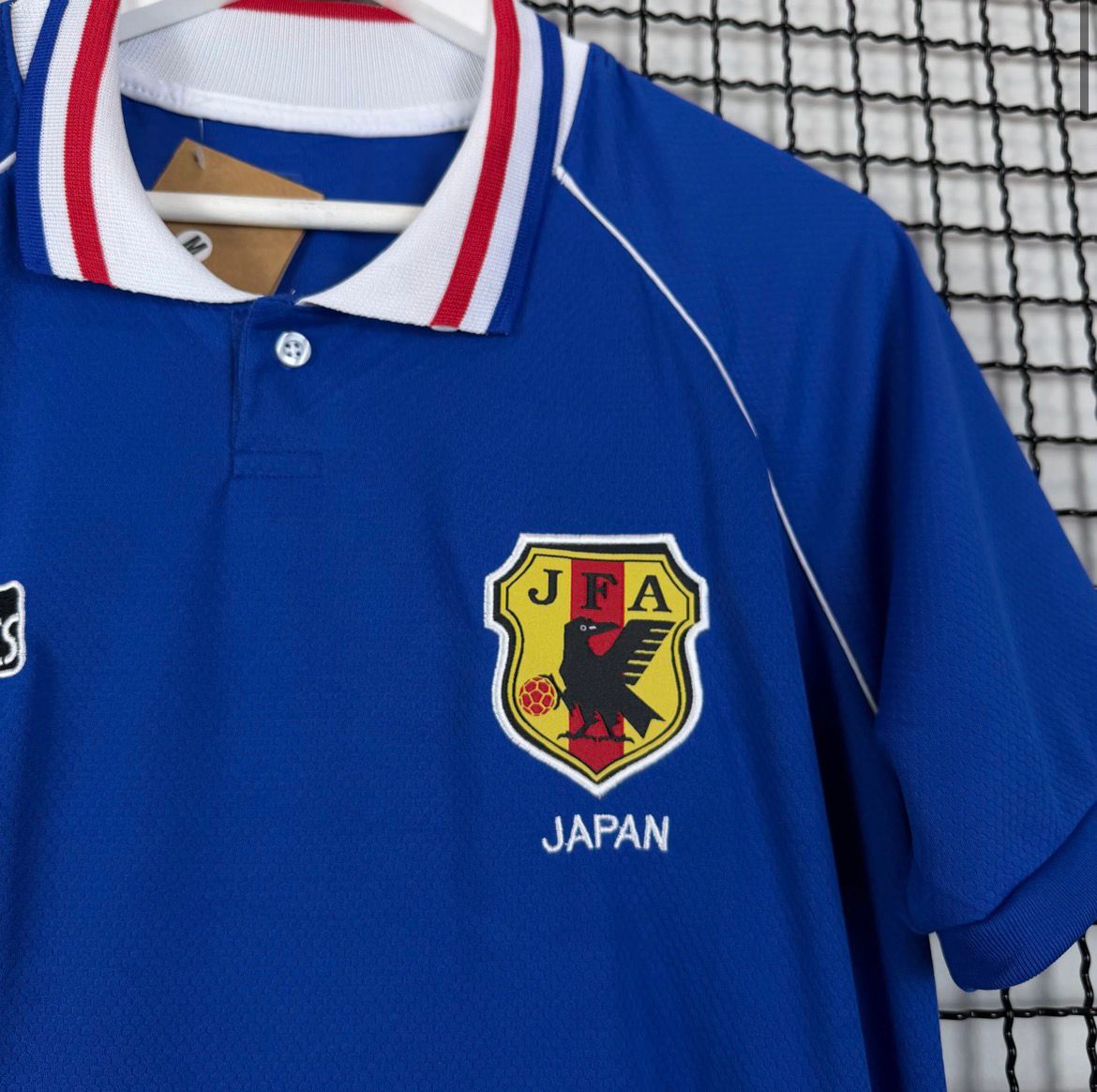 Camisa de Time Seleção Japão Polo Azul Retrô