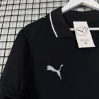 Camisa de Time Manchester City Polo Preta 2025