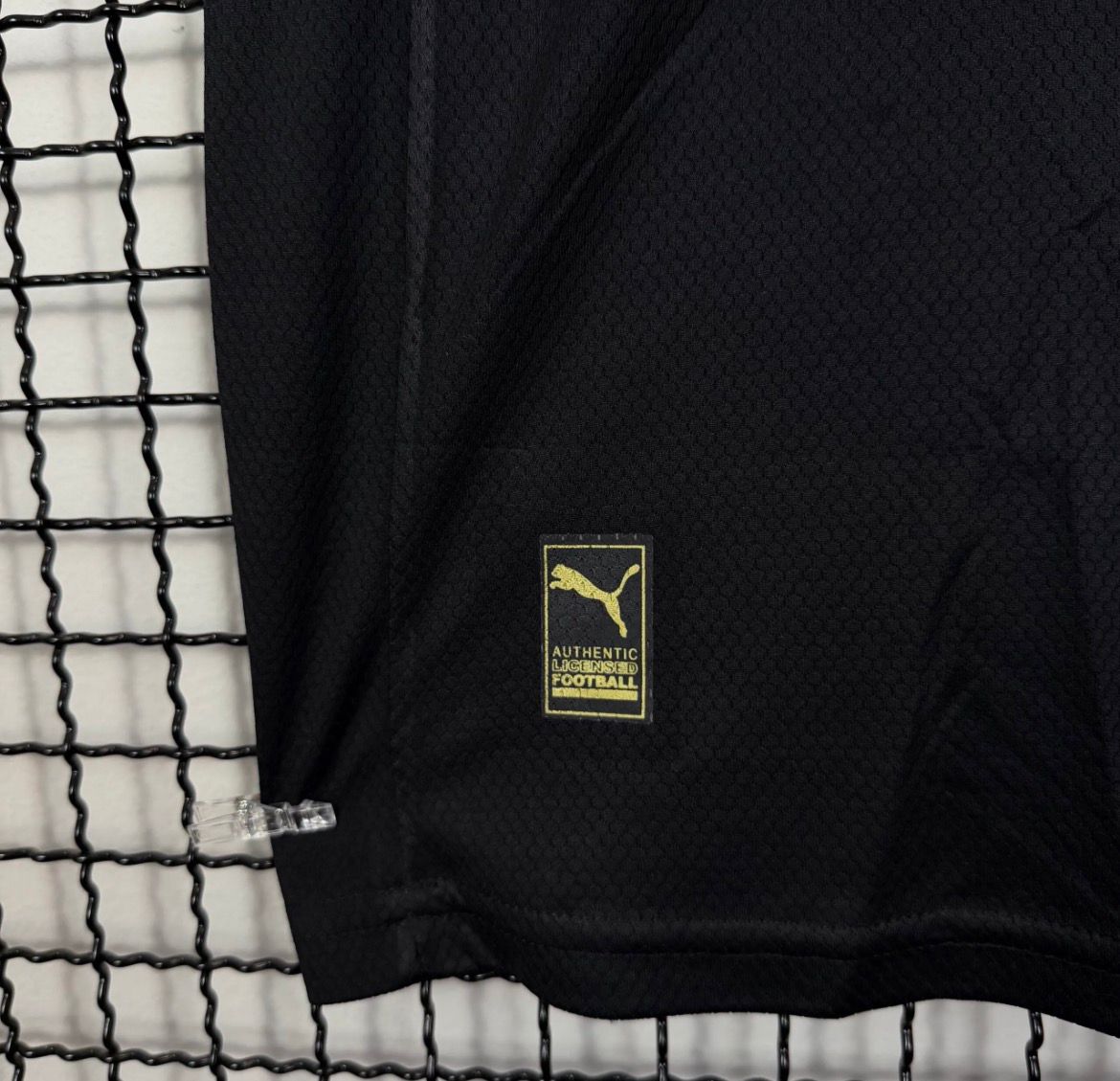 Camisa de Time Manchester City Polo Preta 2025