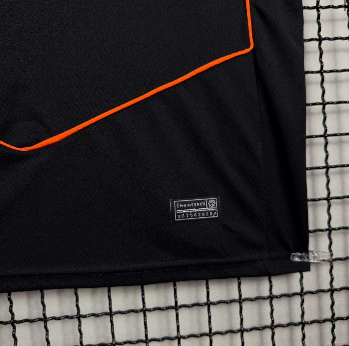 Camisa de Time Corinthians Preta c/Laranja Total 90