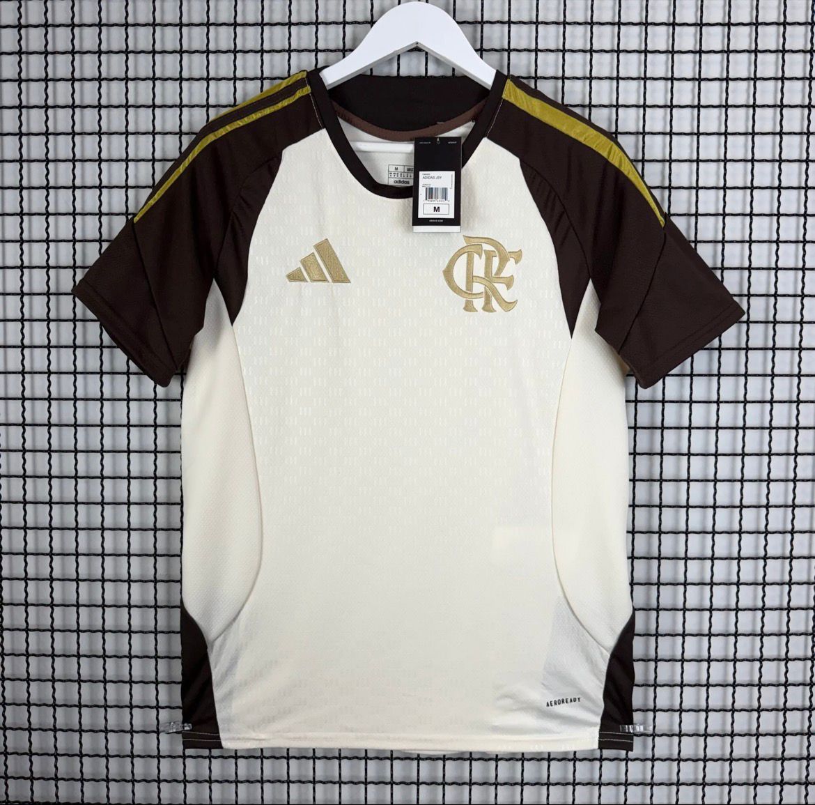 Camisa de Time Flamengo Bege Treino 2026/27