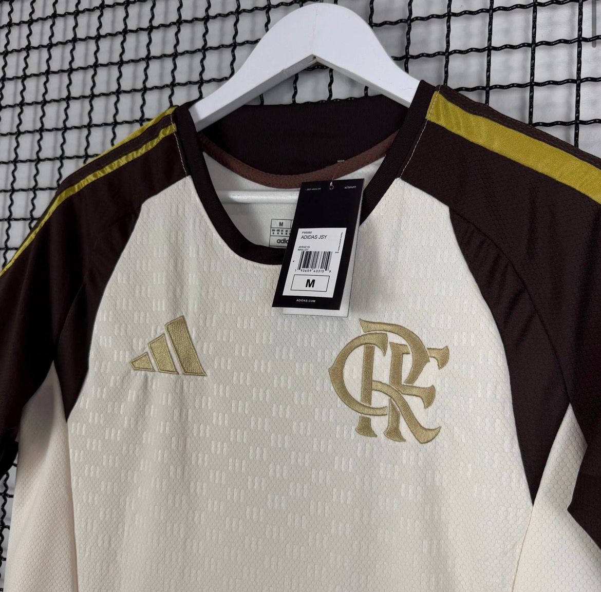 Camisa de Time Flamengo Bege Treino 2026/27