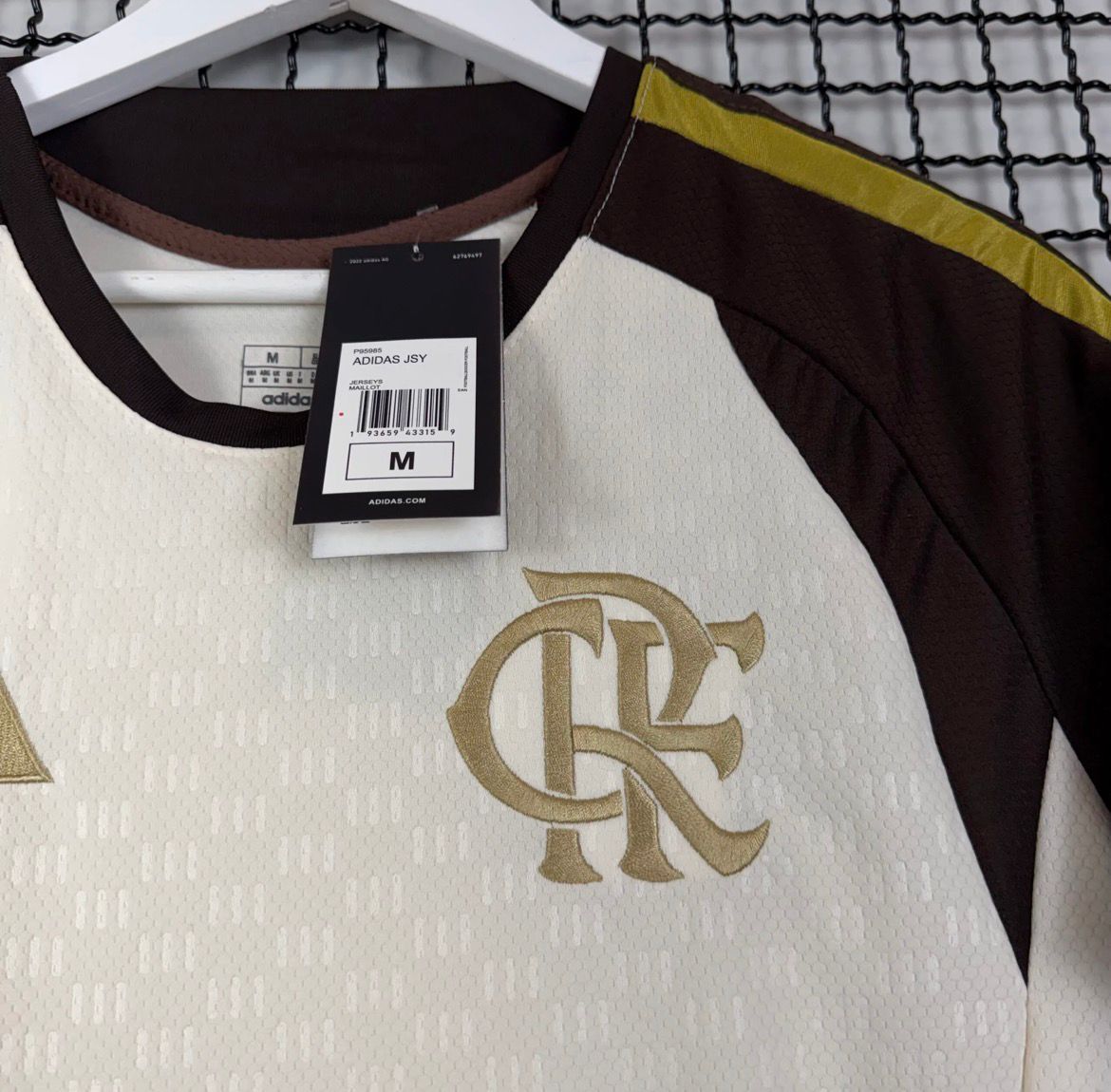 Camisa de Time Flamengo Bege Treino 2026/27