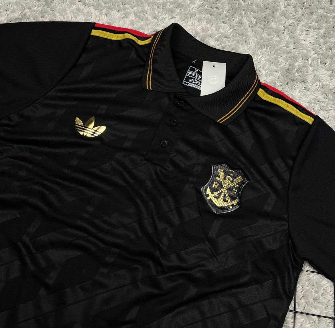 Camisa de Time Flamengo Edição Especial Polo Preta c/ Dourado