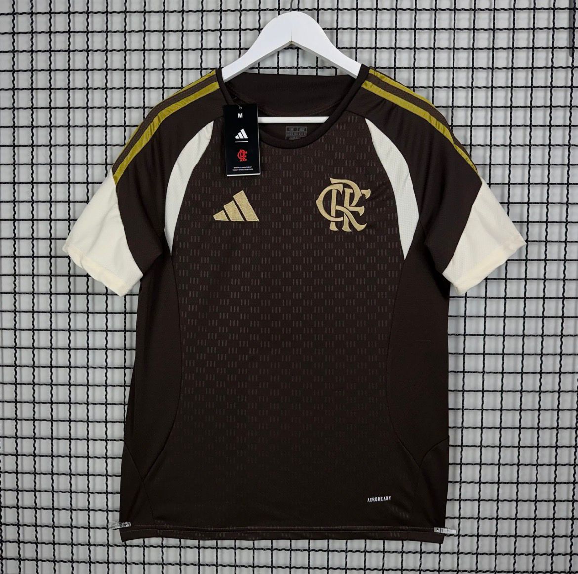 Camisa de Time Flamengo Marrom Treino 2026/27