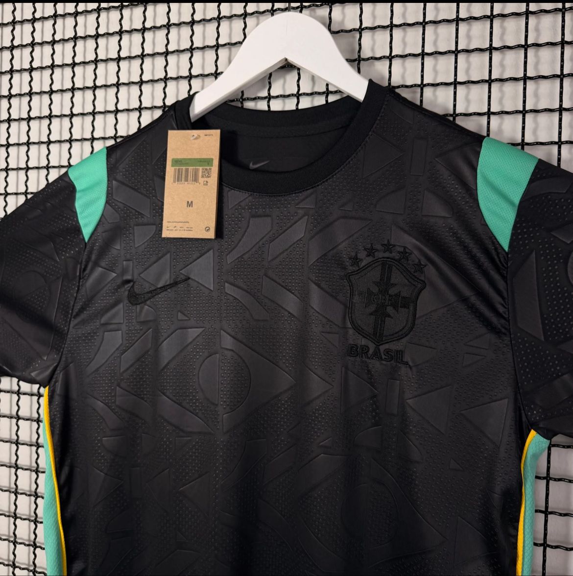 Camisa Seleção Brasileira Copa do Mundo All Black 26/27