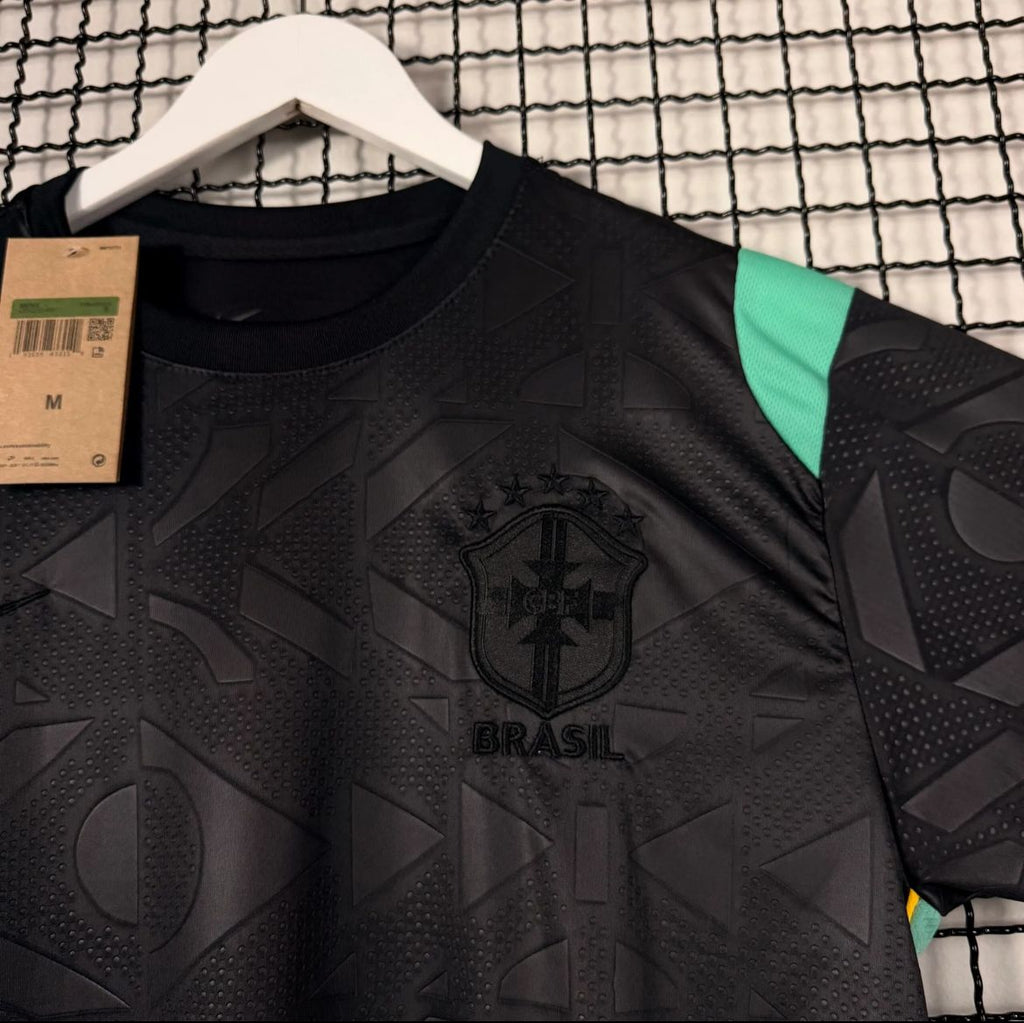 Camisa Seleção Brasileira Copa do Mundo All Black 26/27