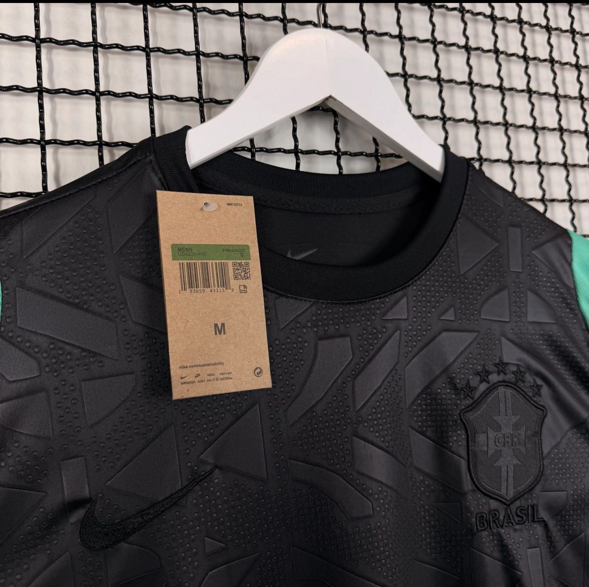 Camisa Seleção Brasileira Copa do Mundo All Black 26/27