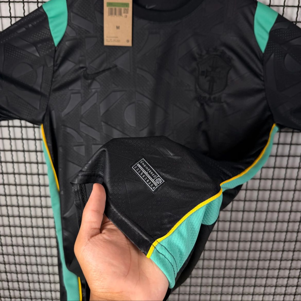 Camisa Seleção Brasileira Copa do Mundo All Black 26/27