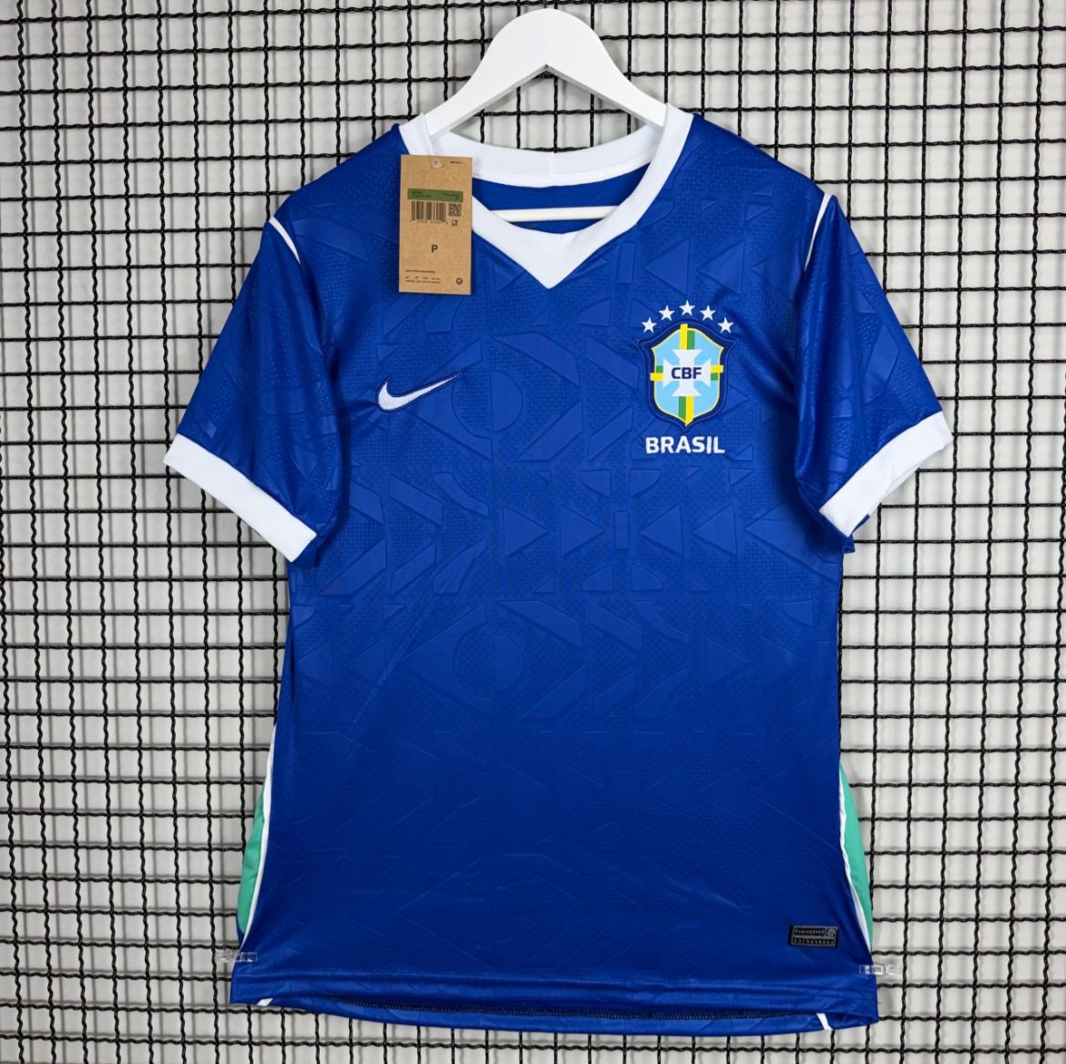 Camisa de Time Seleção Brasileira Copa do Mundo Azul 26/27